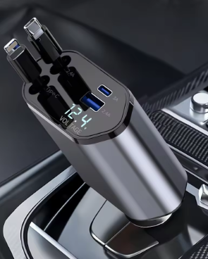 speedy car phone adapter front angle - zapit
