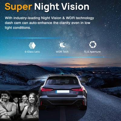 zapit dash cam night vision