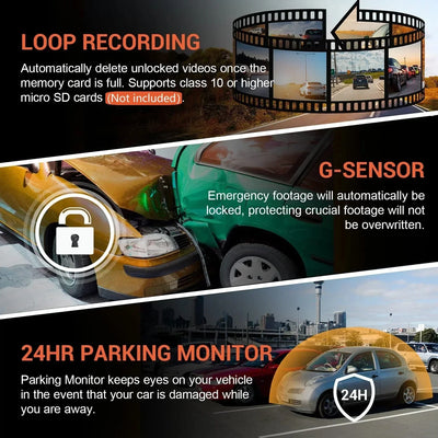 zapit dash cam recording