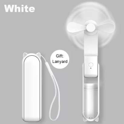 zapit pocket USB fan white